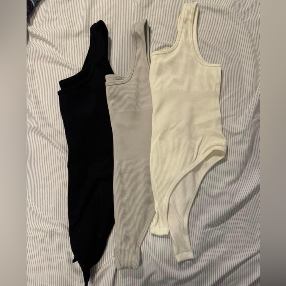 3 pack ribbed bodysuit